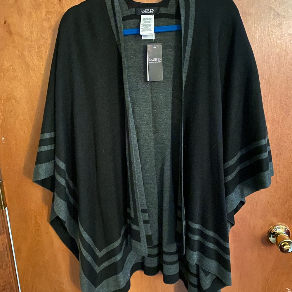 Ralph Lauren sweater wrap reversible NWT